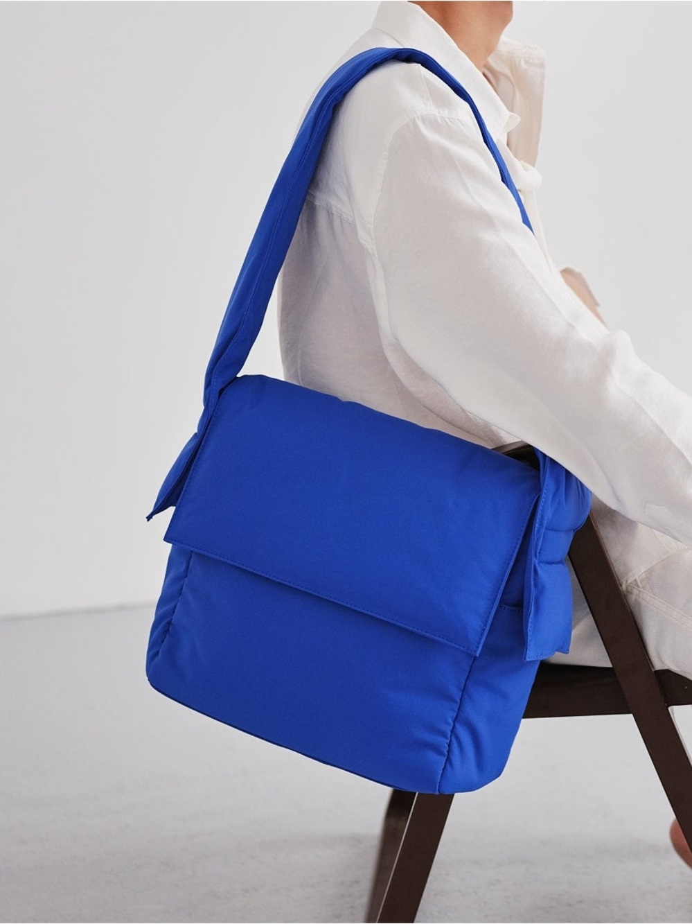 Olend Querida Soft Bag Cobalt Blue NWT